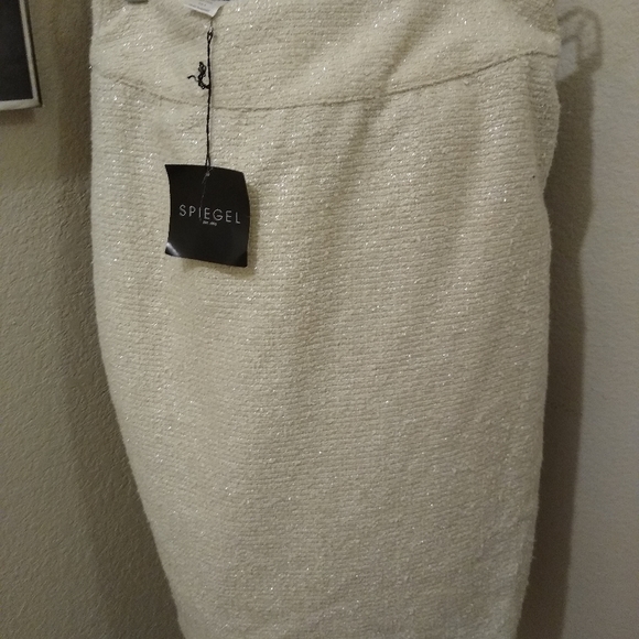 Spiegel pencil skirt sparkling white - Picture 3 of 5